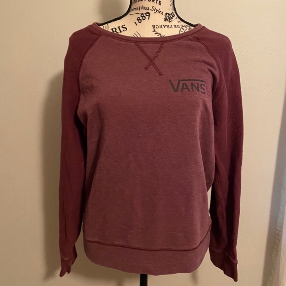 vans purple sweatshirt
